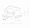 Spot Nowodvorski Lighting 9280 Awinion White