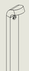 MOLDE 1970 GRAPHITE LED 8,2W 3000K 80CM