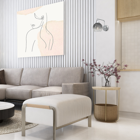 Milagro Kinkiet MONTE SILVER 1xE27 MLP8319 SREBRNY