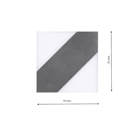 Eko-Light Oprawa schodowa EXON Barwa Zimna 6500K EKS3829 BIAŁY / SREBRNY