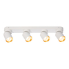 Milagro Lampa Sufitowa Andy 4xGU10 Biały + Złoty ML9938 BIAŁY / ZŁOTY