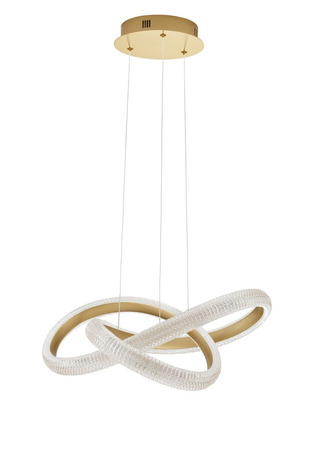 Lampa wisząca Luces Exclusivas AMECA złoty LE42816