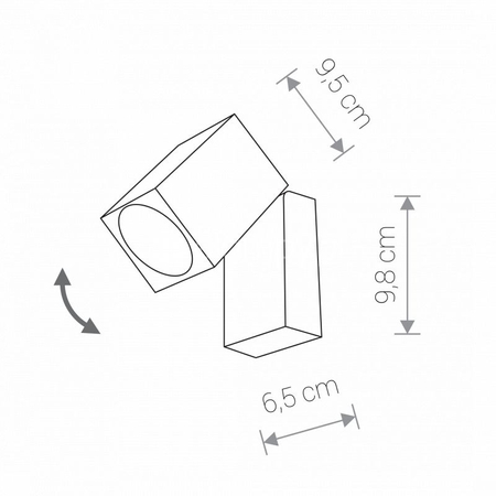 Lampa PRIMM graphite 9551 Nowodvorski Lighting