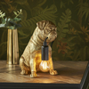Lampa stołowa Endon Lighting Pug puppy 107324 złoty