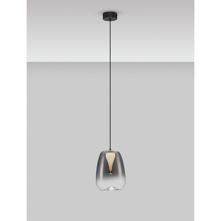 Lampa wisząca Luces Exclusivas JAREVIA LE45121 szary i odcienie szarości