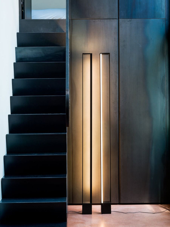 Lampa podłogowa Nemo TRULNN24 Tru Czarna