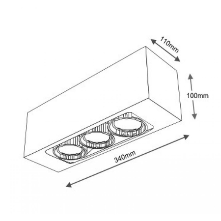 Lampa sufitowa Seto 7089 Shilo