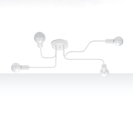 Sollux Lighting Żyrandol VECTOR 4 biały SL.1442