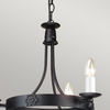 Żyrandol Elstead Lighting Belfry czarny BY3-BLACK