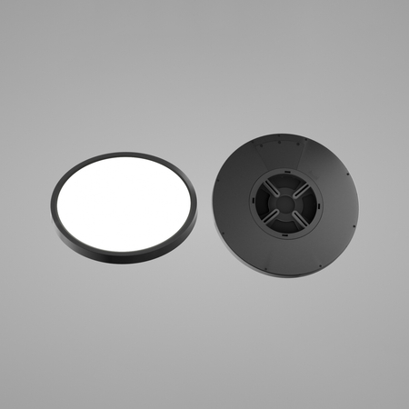 Plafon Italux Alata PLF-72836-400R-32W-BL Czarny