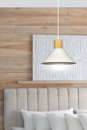 Lampa wisząca ROWEN 1 WHITE Emibig 1045/1 biały