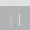 Sollux Lighting Lampa wisząca PASTELO 5 biała SL.0468