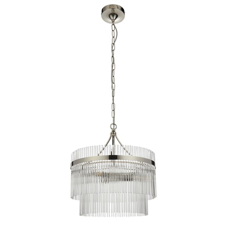 Lampa wisząca Endon Lighting Marietta 104113 nikiel