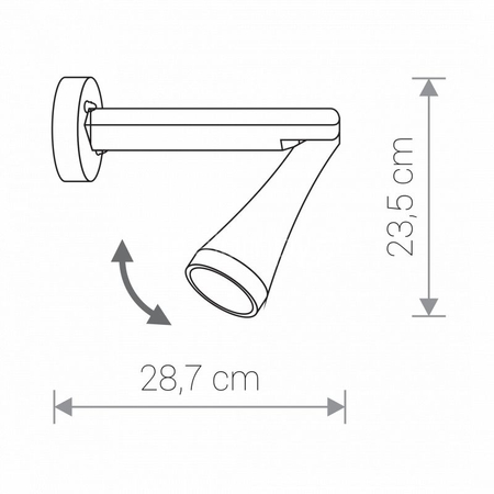 Lampa OTTAWA graphite 9562 Nowodvorski Lighting