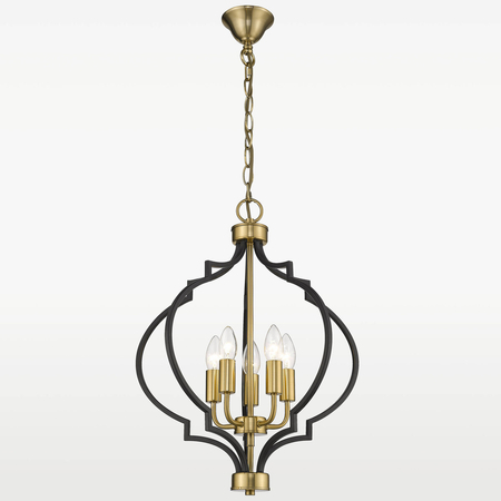 Cosmo Light Lampa wisząca NASHVILLE P05179BK