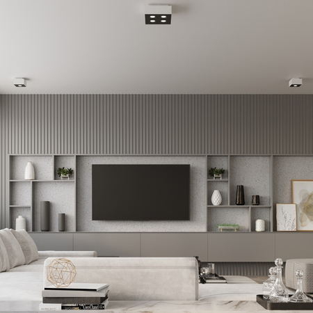 Sollux Lighting Plafon MONO 3 biały SL.0068