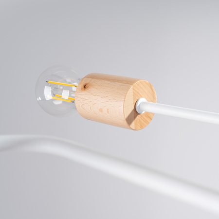 Sollux Lighting Żyrandol TIMBO 6 biały SL.1666