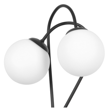 Lampa podłogowa Kaja NELA K-5353 czarny, biały
