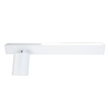 Milagro Kinkiet Magnet 9W+1xGU10 3000/4000K Biały Lewy ML1129 BIAŁY