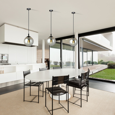 Lampa wisząca COSMO 1 BL GRAFIT Emibig 712/1 czarny