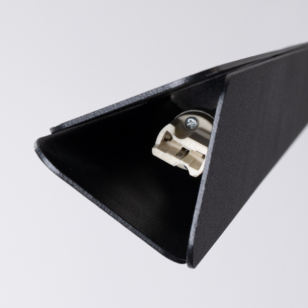 Sollux Lighting Lampa wisząca PRYSM 1 czarna SL.1400