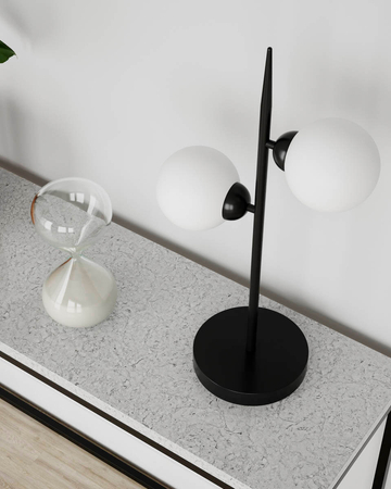 Lampa stołowa By Rydens Punto 4002560-4002 czarny matowy