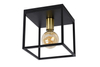 Lampa sufitowa Lucide RUBEN 00124/01/30 czarny/złoty