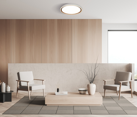 Plafon Italux Rende PLF-63728-3K4K6K-GD-WH-SL Złoty, biały