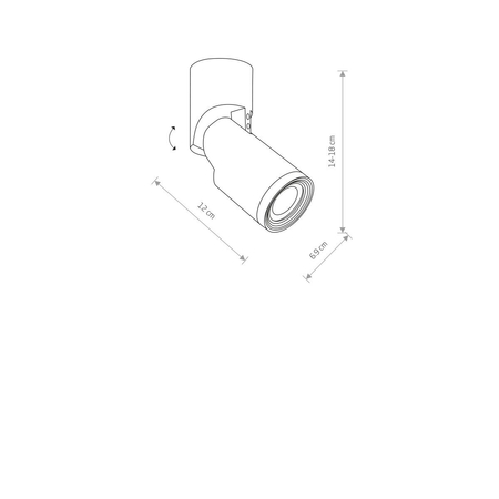 Reflektor MIKE Nowodvorski 7660 biały
