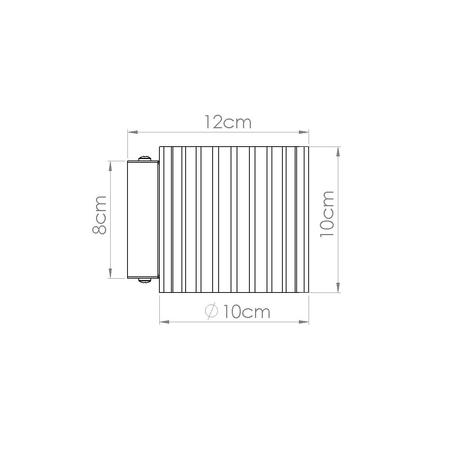 Sollux Lighting Kinkiet AURA burgund G9 SL.1821