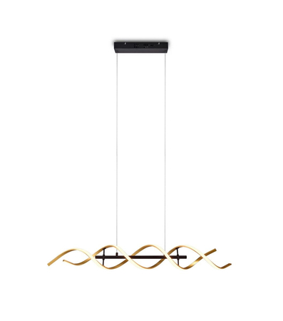 Lampa wisząca Trio 341810208 złoty