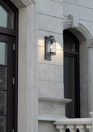 Kinkiet zewnętrzny Trio 204169142 grafitowy