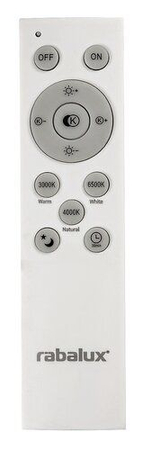 Lampa sufitowa Rabalux Lupita 2131 srebrny