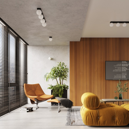 Sollux Lighting Kinkiet YOLI 1 czarny SL.1461