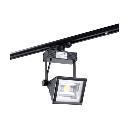 Reflektor Szynowy 1-fazowy LED Greenie Track Light 30W czarny - szeroki kąt świecenia WW