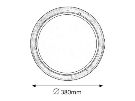 Lampa sufitowa Rabalux Ufo 5427 dąb