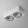 Lampa AQForm Squares Surface Biały Struktura