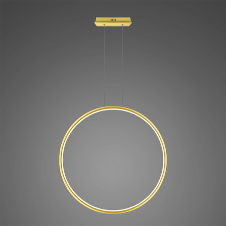 Lampa wisząca Ledowe Okręgi No.1 X 100cm 4k złota Dali