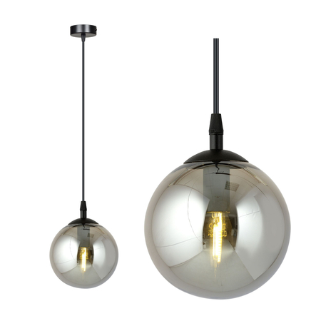 Lampa wisząca COSMO 1 BL GRAFIT Emibig 712/1 czarny