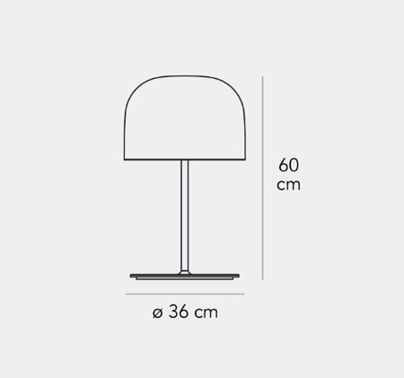 Lampa stołowa Fontana Arte F438905550RSWL Equatore
