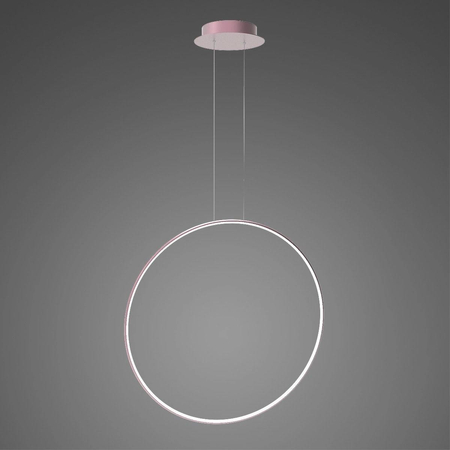 Lampa wisząca Ledowe Okręgi No.1 X 80cm 4k różowo złota Dali