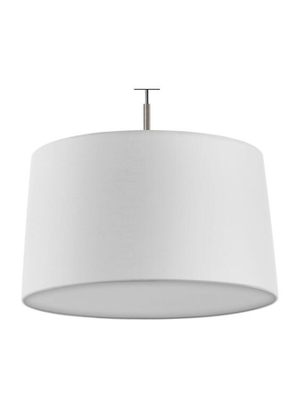 Abażur tkanina biały ø450mm (58063)