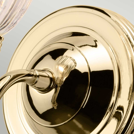 Kinkiet Elstead Lighting Carroll mosiądz BATH-CARROLL1-PB