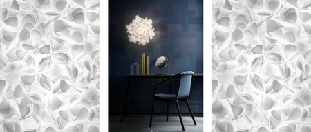 Lampa sufitowa Slamp CLIZIA - MAMA NON MAMA WHITE MINI CLICS00MNM00000000EU biały