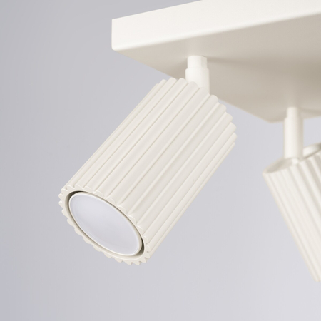 Sollux Lighting Plafon KARBON 4 beżowy SL.1602