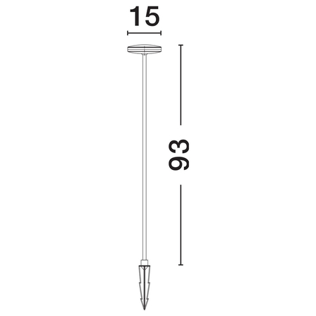 Lampa zewnętrzna Luces Exclusivas LE73628 czarny
