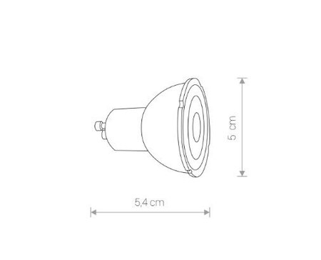 Reflektor Nowodvorski 8348 LED GU10 R50 7W 3000K