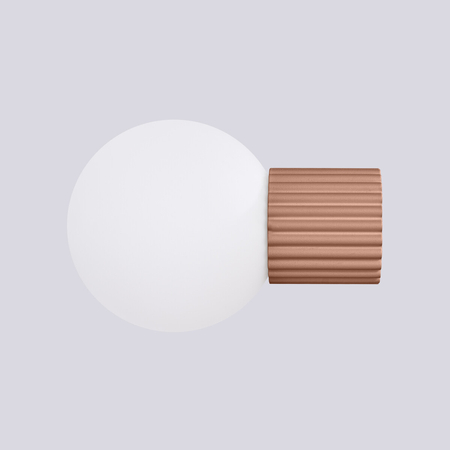 Sollux Lighting Kinkiet HALO mocca IP44 SL.1732
