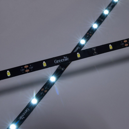 Taśma LED Greenie 1m 30 diod 3528SMD na metr 2.4W/mb czerwona Rolka 5m [3 lata gwarancji]