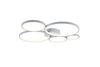 Lampa sufitowa Trio 622610589 srebrny